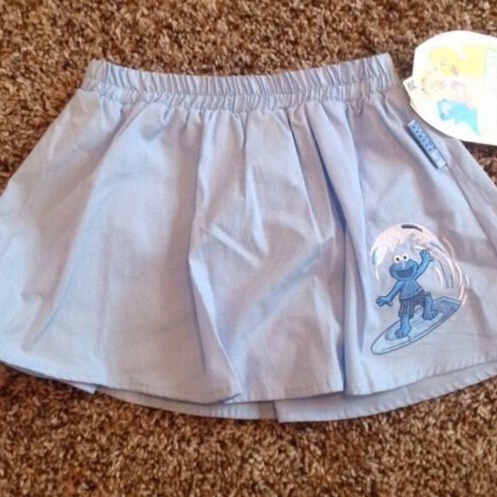 Sesame Street Girls Skirt w/Diaper Cover NEW 18 M
